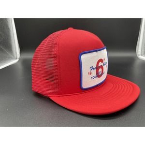 Vintage Trucker Hat Cap Snap Back W/ Rope 1991 Fraser’s Boiler Golf Tourney 6th